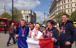 Après quelques 42,195 kms arrivée du marathon de Londres